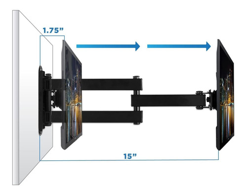 Mount-it. Mi-2041 Montura De Pared Para Monitor De La Comput