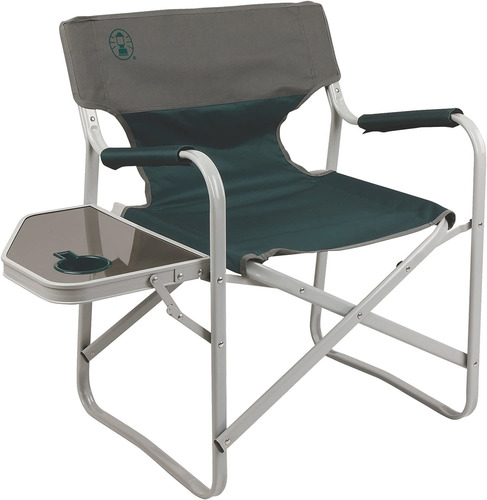 Coleman Outpost Breeze Portable Folding Deck Chair With Side