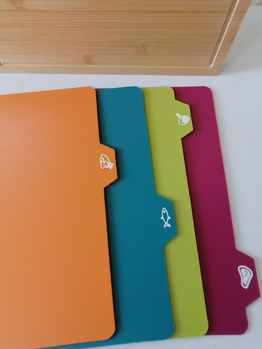Tablas Multicolor Para Picar Con Base Crown Baccara