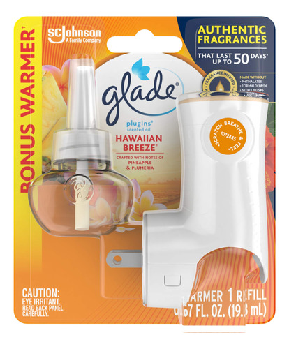 Glade Plugins Refills - Kit De Iniciacin De Ambientador, Ace