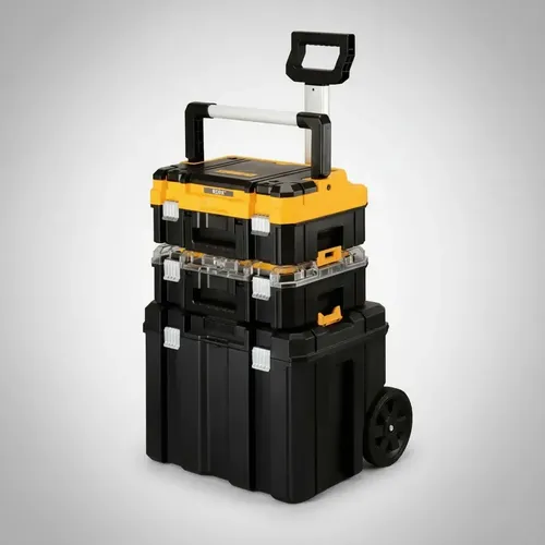 Maleta de Ferramentas com Rodas DEWALT DWST60404 3 Módulos