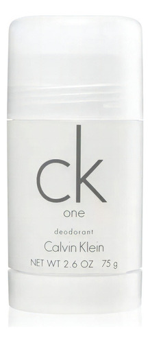 Desodorante Calvin Klein One Unisex Fragancia Cítrica