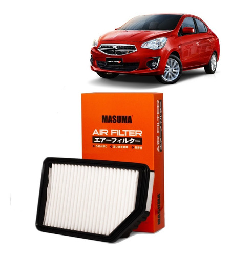 Filtro Aire Masuma Original Para Dodge Actitud 1.4 2011-2018