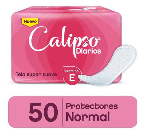Imagen 1 de 2 de Protector Calipso Normal Con Vitamina E X50 Un