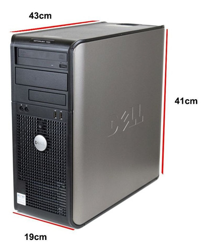 Dell Optiplex Core 2 Duo 4gb Ddr2 Hd 320gb