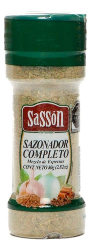 2 Pza Sazonador Sassón Completa 80 G