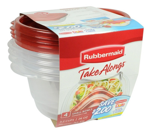  Porta Comidas Envase Rubbermaid Take Along