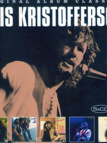 Karis Kristofferson Original Album Classic 5 Cd Importado