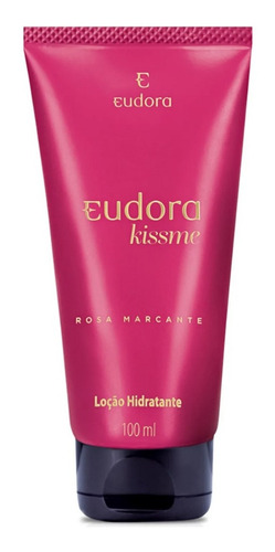 Loção Hidratante Corporal Kiss Me Rosa Marcante 100ml Eudora