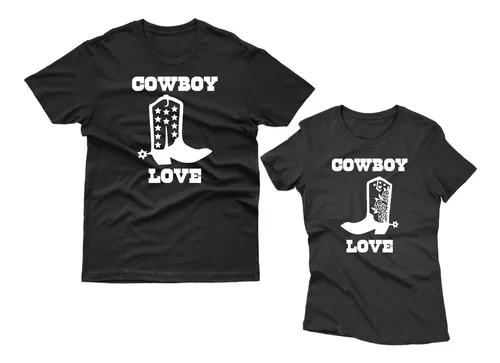 Playeras vaqueras para novios sale