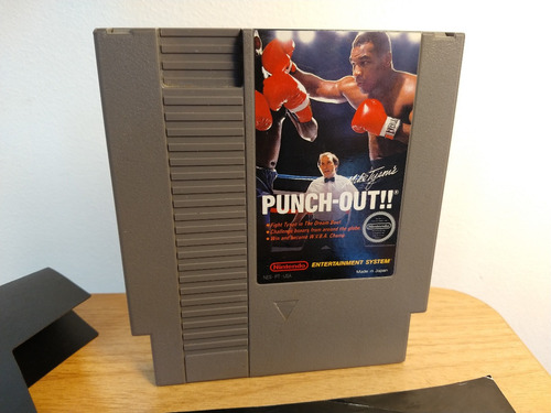 Mike Tyson's Punch-out Con Manual Nes Nintendo Punch Out