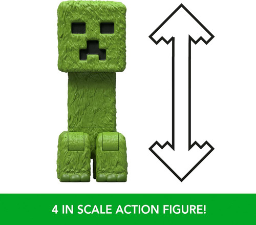 Figura Creeper La Enredadera - Minecraft La Pelicula