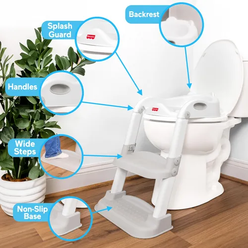 Asiento Y Taburete Para Aprender A Ir Al Baño Fisher-price S