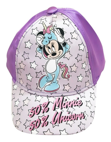 Gorras Gorros Visera Disney Minnie Mouse Unicornio Original