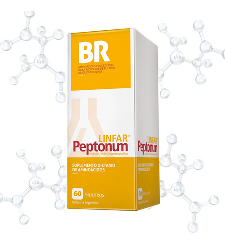 Lb - Peptonum Br Broncopulmonar Gotas Peptonas Linfar Peptonas