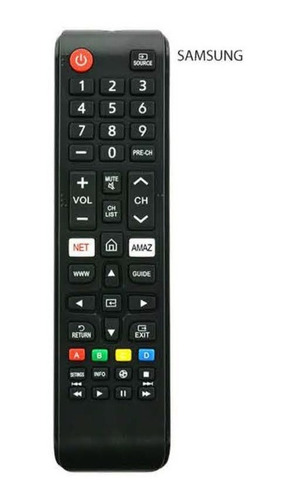 Control Remoto Para Samsung Smart Con Tecla Netflix Y Amazon