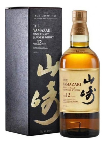 Whisky The Yamazaki Single Malt 12 Anos 700ml