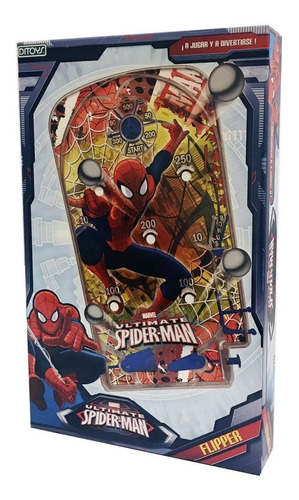 Juego De Mesa Flipper Spiderman Original