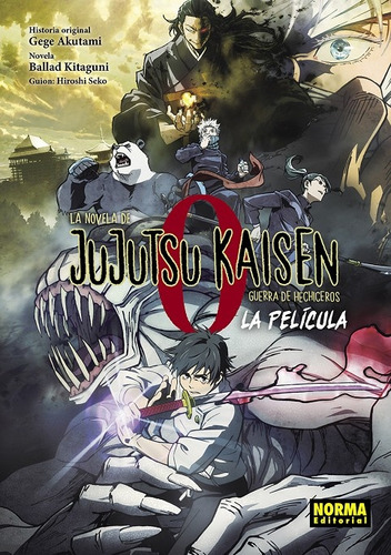 Jujutsu Kaisen Novela # 00: Guerra De Hechiceros La Pelicula