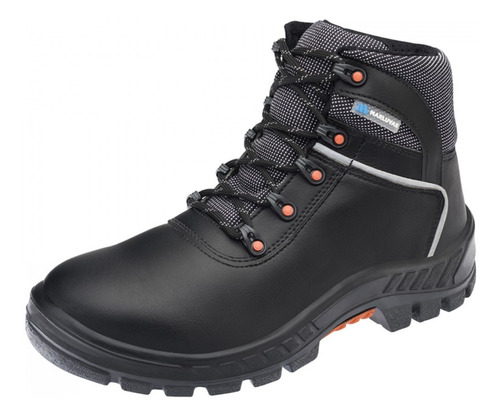 Bota Marluvas Epi 75bpr29 Climp Pvc Preto Solado Anti Torção