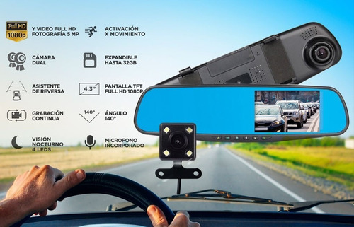 Retrovisor Dvr + Camara Suzuki Grand Vitara