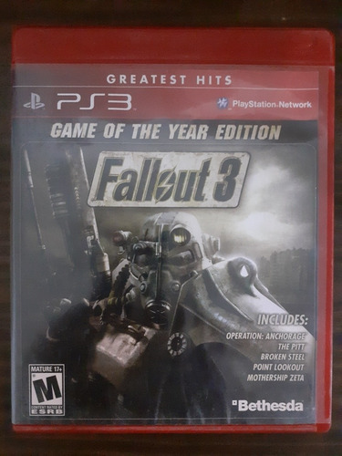 Fallout 3 Game Of The Year Edition (Usado)