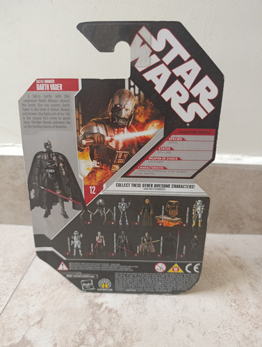 Star Wars 30th Anniversary Darth Vader Battle Damaged (Usado)