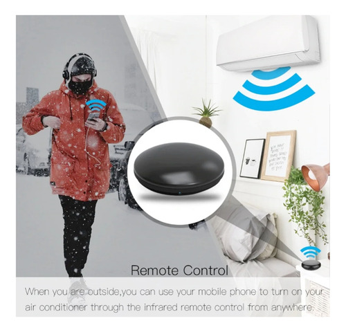 Control Remoto Tuya Wifi Ir Smart Universal Para Aire Acondi