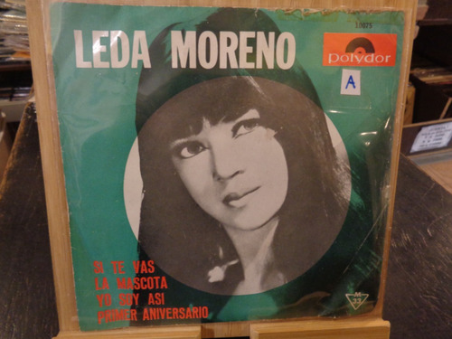 Leda Moreno Si Te Vas Vinilo Simple Ep Pop R