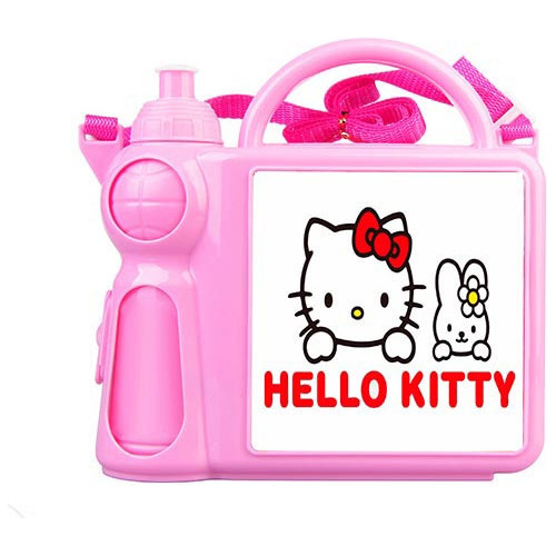 Lonchera Infantil Con Botella Agua Hello Kitty - Printek