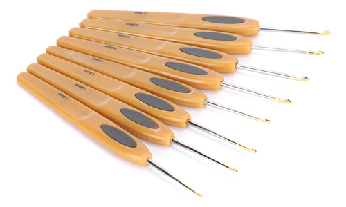 Kit De 8 Ganchos Para Coser Y Ganchillo, Hilo Ergonómico