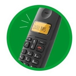 Imagem 3 de 4 de Ramal Telefone Sem Fio Intelbras Ts 2511 Preto