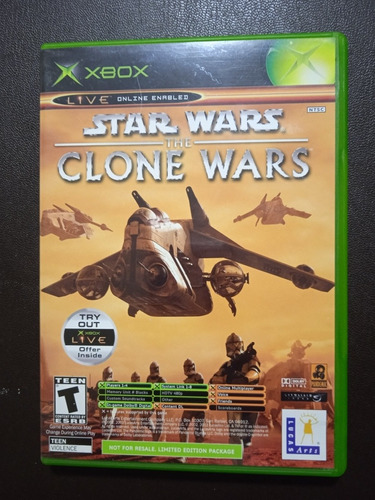 Star Wars The Clone Wars / Tetris Worlds - Xbox Clasico 