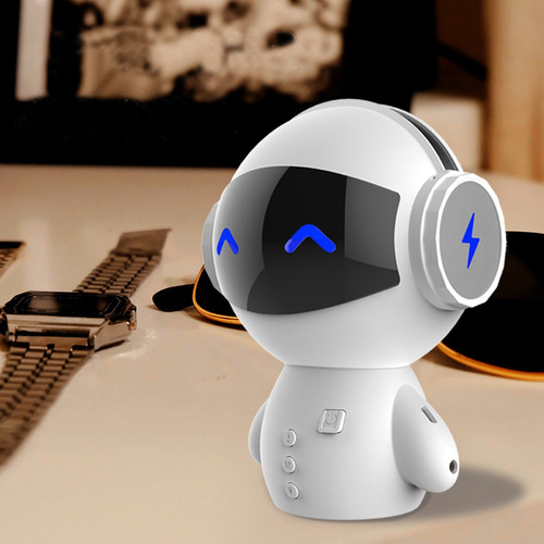 Bocina Bluetooth Mini Robot Soundbox Centro De Música Inalá
