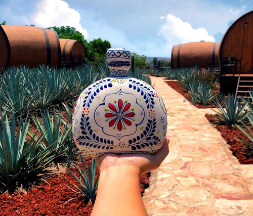 Tequila La Cofradia Ed. Talavera Azul Reposado 750ml