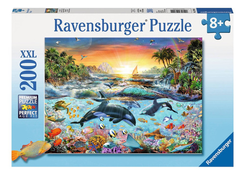 Puzzle Xxl Orcas 200 Piezas Ravensburger