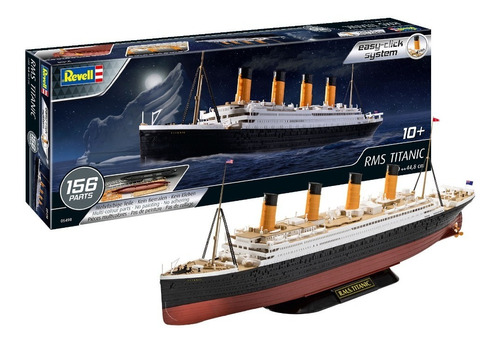 Barco Rms Titanic Easy Click System 1/600 Model Kit Revell