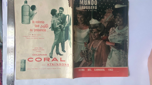 Mundo Uruguayo N° 2284 Playas De Ramírez A Malvín  1963