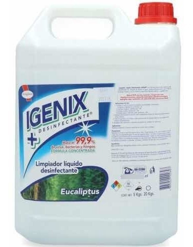 Desinfectante Líquido Igenix - Bidón 5 Litros