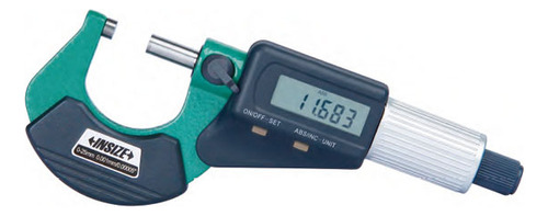 Micrometro Digital Milesimal 2 Teclas 50-75mm Insize 3109-a