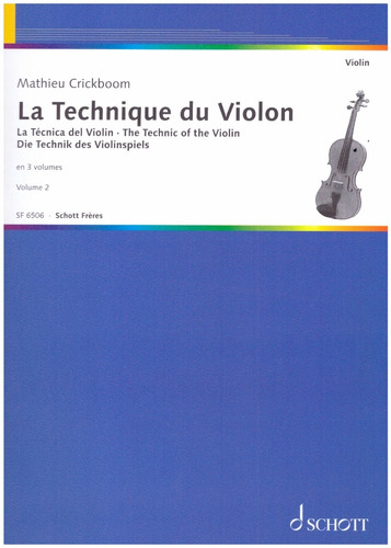 La Technique Du Violon Volume Ii / La Técnica Del Violín Vol