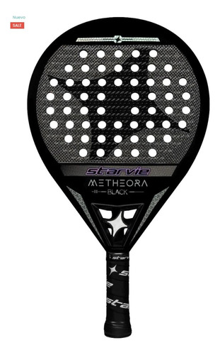 Raqueta Pala De Padel Starvie Metheora Black