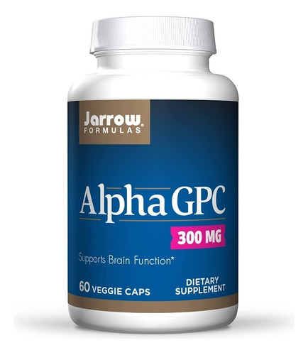 Alpha Gpc 300 Mg Jarrow Formulas Funcion Cerebral 60 Cap