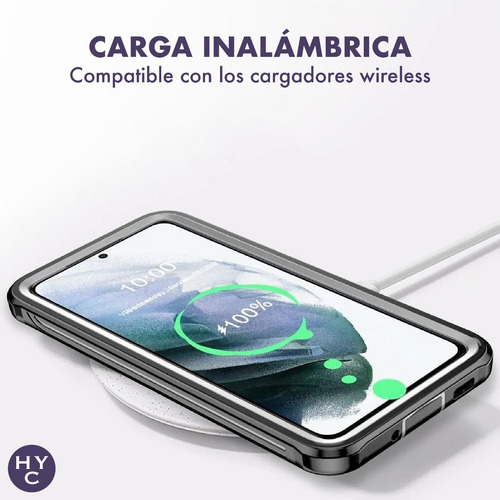 Imagen 3 de 10 de Funda 360 Premium Shockproof Compatible Samsung S21 Ultra