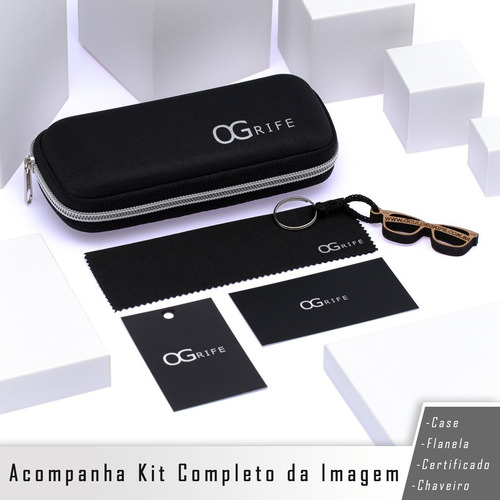 Oculos Ogrife Solar Masculino Og 1248-c Polarizado Original