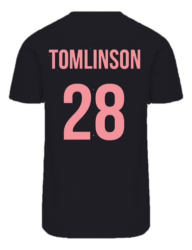 Remera Louis Tomlinson 28 Logo Flor - Hombre / Mujer - Lt23