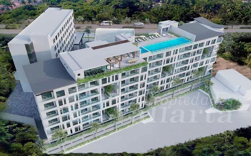 Imagen 4 de 14 de Departamento En Venta En Vitania Nuevo Vallarta A 5 Minutos
