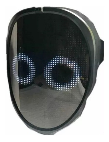 Máscara Led Terror Bluetooth Con Luz Led Para Fiesta De Hall