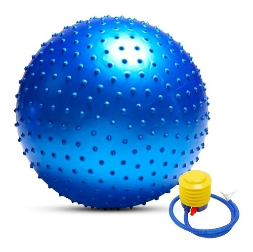 Pelota Pilates Pinches Yoga Esfero Stress De 55  + Inflador