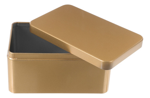 Caja Rectangular De Hojalata, Miniportátil, Para Guardar Hoj
